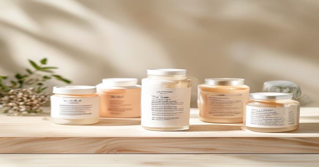 Various budget-friendly moisturizer formulas showing ceramide and colloidal oatmeal ingredients