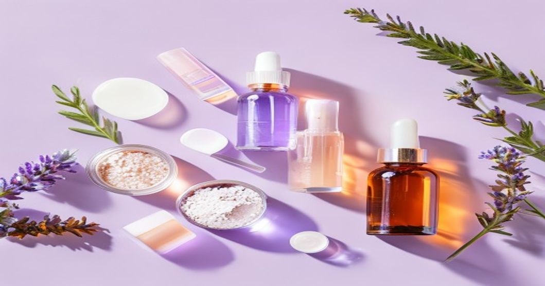 Niacinamide serum ingredients and complementary skincare products for sensitive skin routines