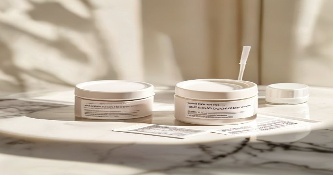 Comparison of peptide-rich and vitamin C moisturizer formulas for neck care